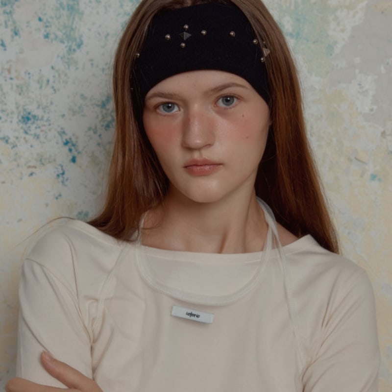 

leterie SPARK SYMBOL HAIRBAND_BLACK BLACK