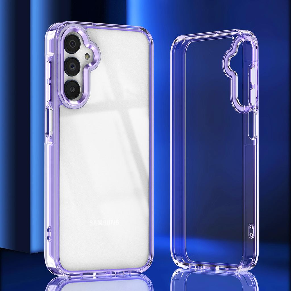 Applicable to Samsung A57 bright mobile phone case A37 transparent A17 all-inclusive A07 anti-drop A56 protective case A36