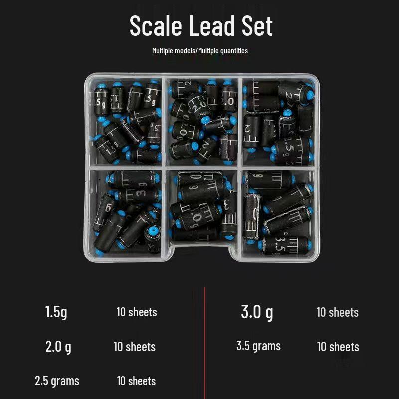 Soft Core Lead Fishing Sinker Sheet - Quick Counterweight for Fishing