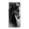 Animal Black Horse Case Phone Cover for Xiaomi Redmi Note 14 13 12S 12 11S 11 11T 11E 10S 10 Pro Plus 9 9S 5G + Trend Fundas