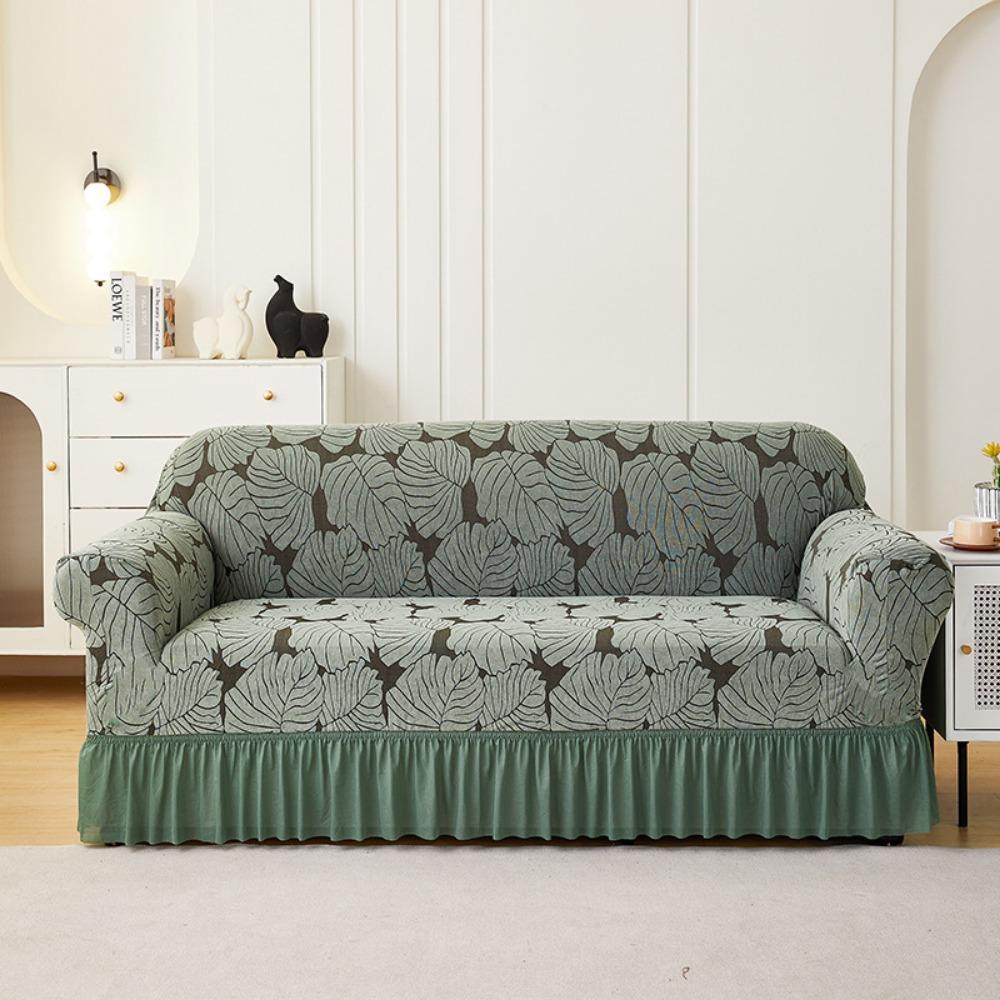Universal Sofa Cover Full Elastic Dustproof Slipcover for Single Double Triple Seat Sofa