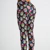 New Women's Skull Print Yoga Pants High Waist Exercise Fitness Pants Exercise Yoga Women