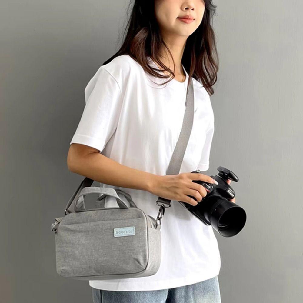 Super Thick Insert Photography Organizer Oxford Waterproof Camera Bag  Digital Carry Case