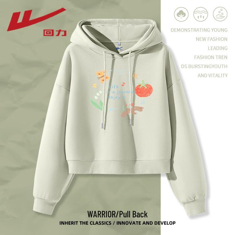 Warrior Women's Milk Silk Hooded Sweatshirt
