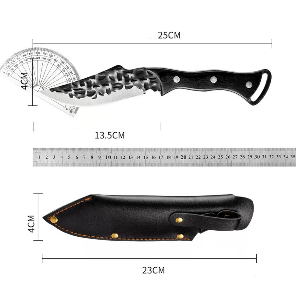 Geschmiedetes Küchen-Ausbeinmesser, professionelles Fleischerbeil, Slicing-Küchenmesser, Edelstahl-Kochwerkzeuge