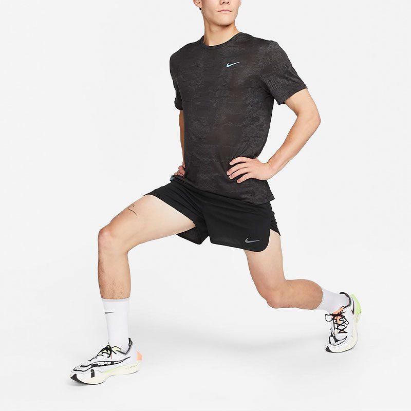 Nike Dri Fit Casual Shorts Men's Black Moderate FB6871-010
