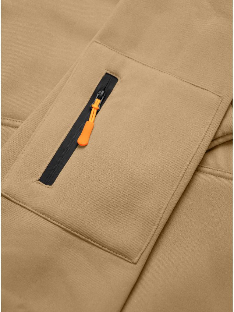 Men’s Custom Logo Hoodie: Cross-border Autumn/Winter Zip Pocket Pullover Jacket