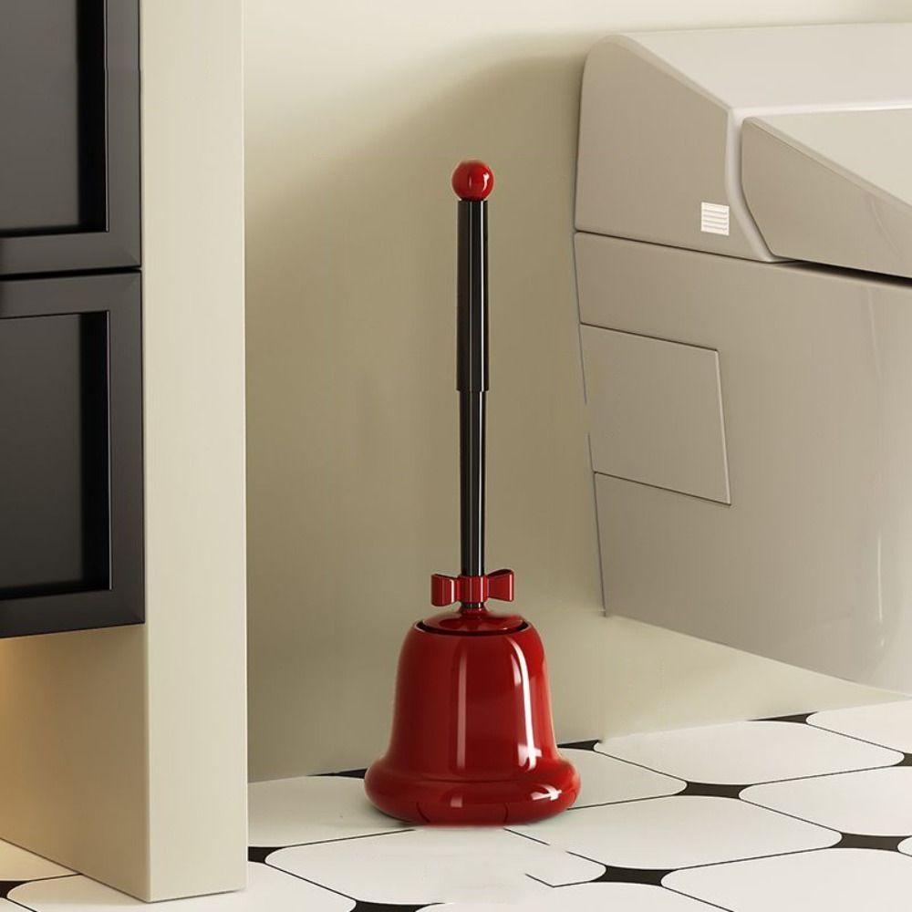 Hygienic Long Handle Toilet Brush Plastic Closestool Brush Toilet Scrubber  Dead Corner Cleaning