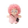 Cute Haired Freckled Girl Plush Doll - Soft Fuzzy Stuffed Animal for Kids