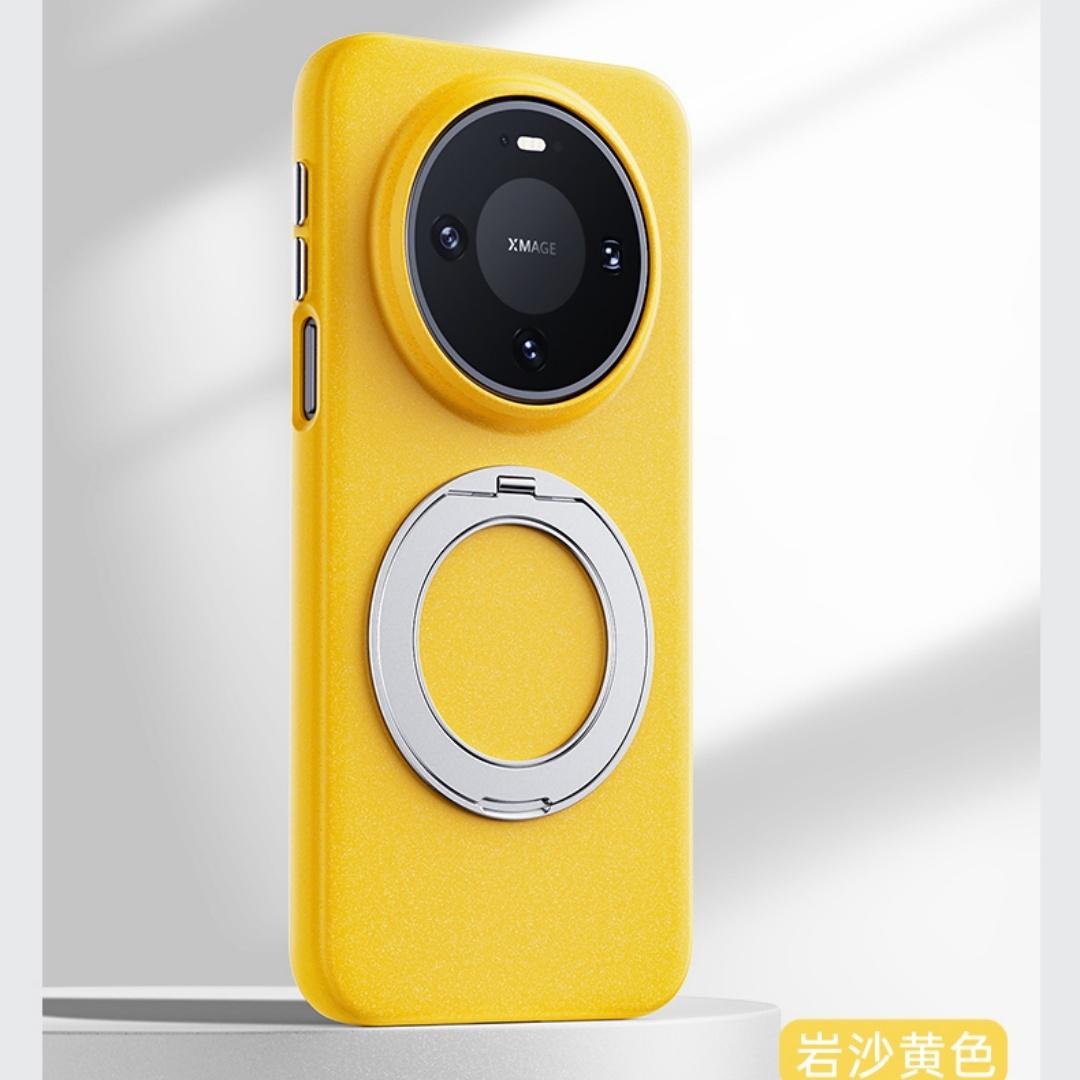 

For Huawei Mate 70 Pro 80 Pro Max Case Matte Feel Protection Magnetic 360 Ring Holder Protector Mobile Phone Case Cover Huawei Mate 70 Pro+