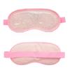 Maschera Occhi Raffreddante in Gel RarePick per Dormire per Uomo e Donna | Sollievo Occhiaie e Mal di Testa | Copri Occhi 3D Comfort per Dormire e Meditazione (Rosa)