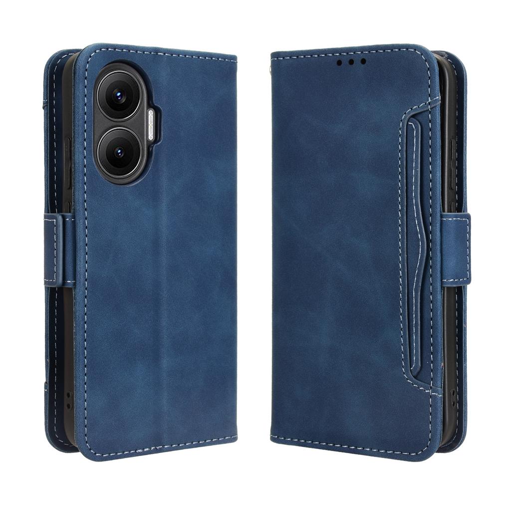 For Xiaomi Redmi Turbo 4 Pro 5G/Poco F7 5G Leather Case Phone Wallet Cover with Multiple Card Slots