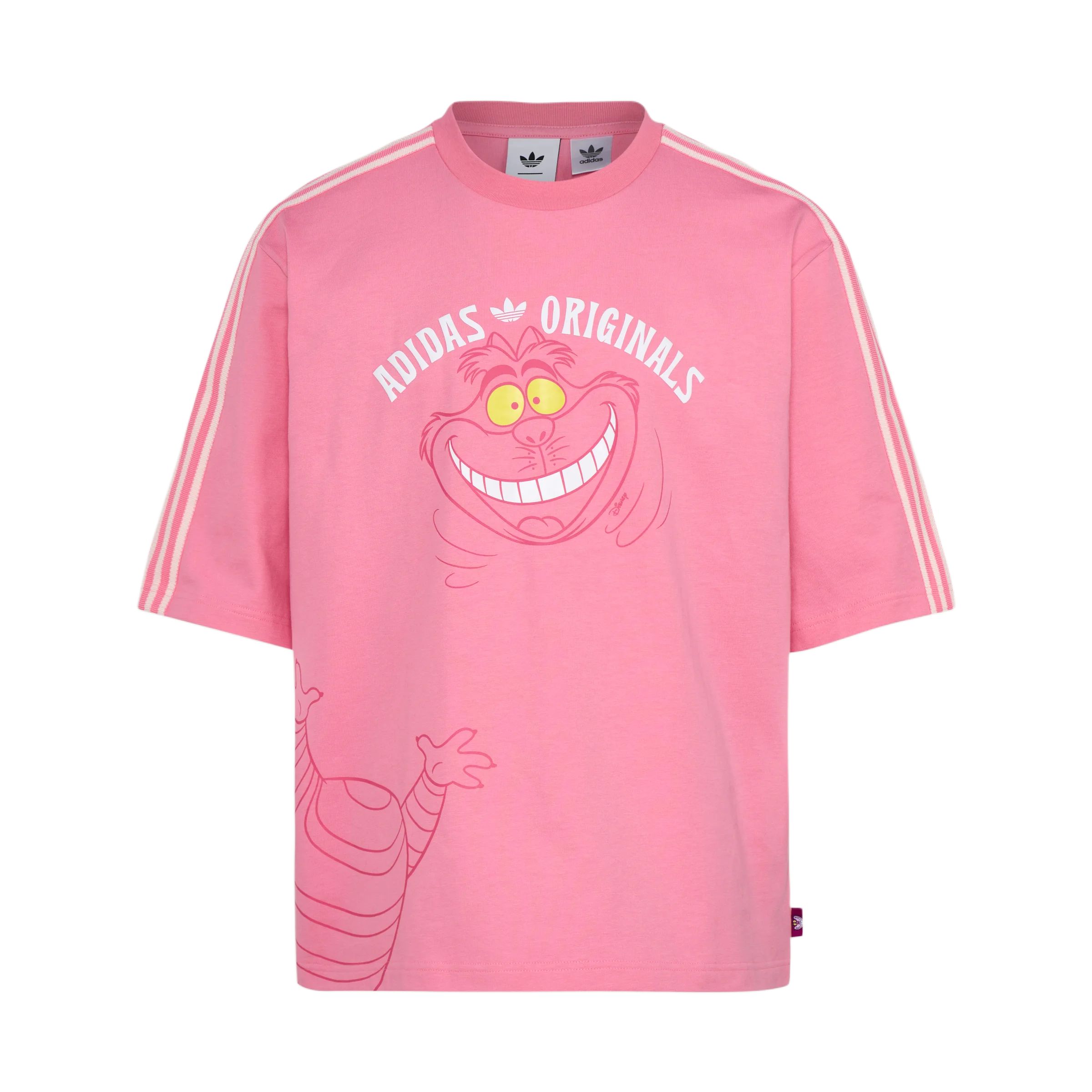 

Adidas Originals X Disney Cheshire Cat Basketball Loose Fit Short Sleeve T-Shirt Unisex Tops KY6270 M