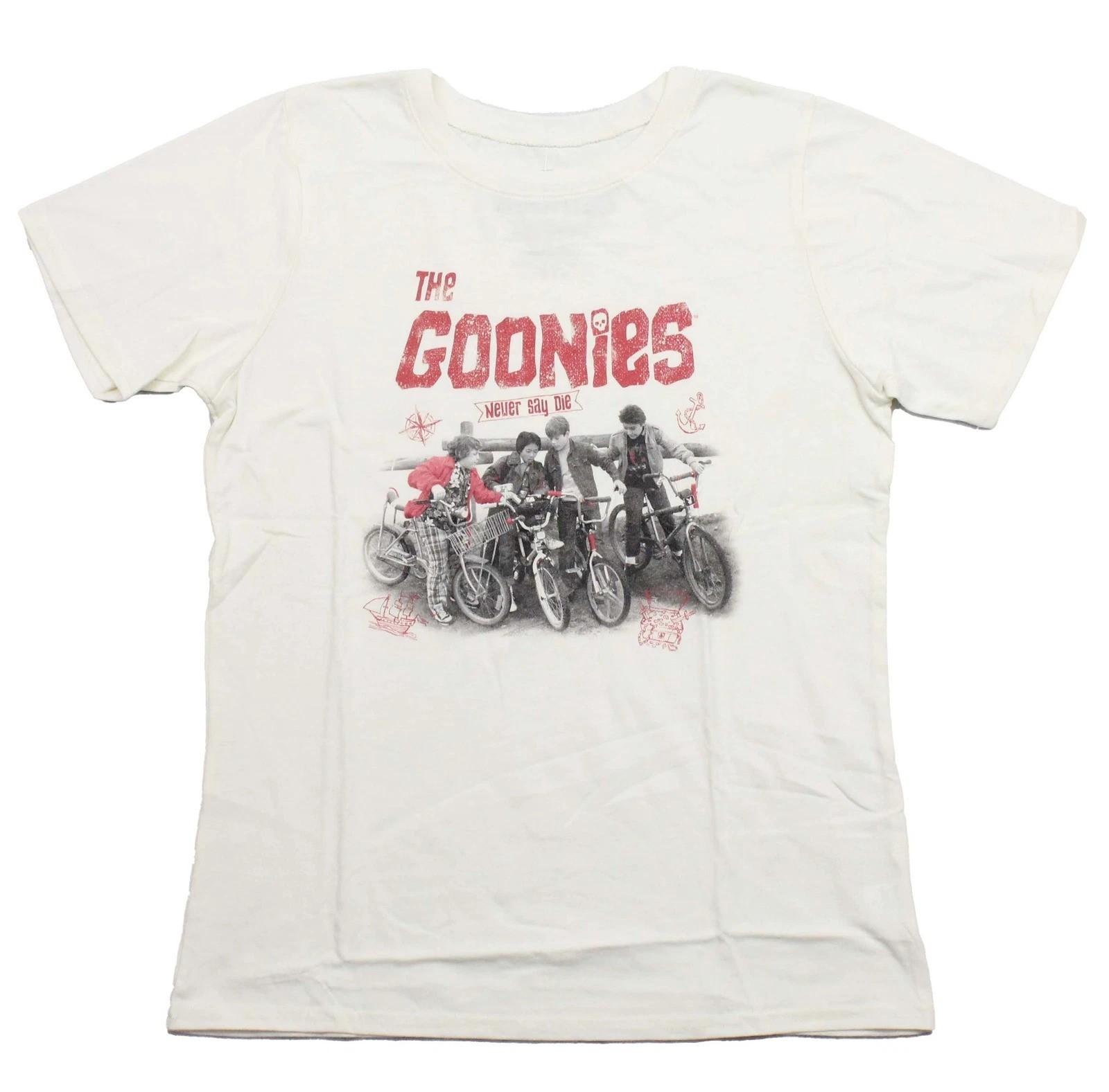 VTG The Goonies Movie Never Say Die White Colour S to 5XL Shirt M