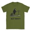 Penguin But Why Funny Six Seven Meme TShirts for Unisex  Novelty 100 Cotton Tees Round Collar Short Sleeve T Shirts Gift Idea