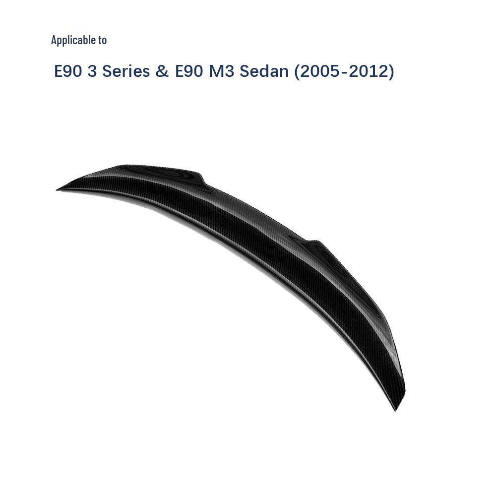 BMW 3 Series E90 Carbon Fiber PSM Style Rear Spoiler Tail Wing