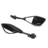 2PCS Motorcycle Rearview Mirror Clear View Wide Vision Shockproof Handlebar Side Mirror for Motorbike