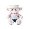 Love Sports Sheep Plush Toy With Soft Short Pile For Kids Room Decor And Comfort