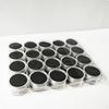 20 Pieces Cosmetic Storage Jars Compact Sample Pots Small for Jewelers, Crafters