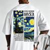 2026 Van Gogh 1853 Gwieździsta Noc Nadruk Graficzny Koszulka T-shirt Vintage Postimpresjonizm Sztuka Codzienny Streetwear Unisex Krótki Rękaw