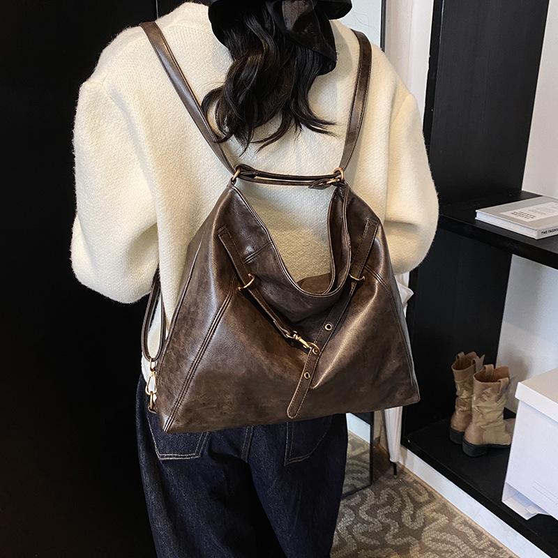 

Maillard Большая вместительная сумка Женский рюкзак Hugh Женская сумка-тоут для поездок на работу Рюкзак темно-коричневого