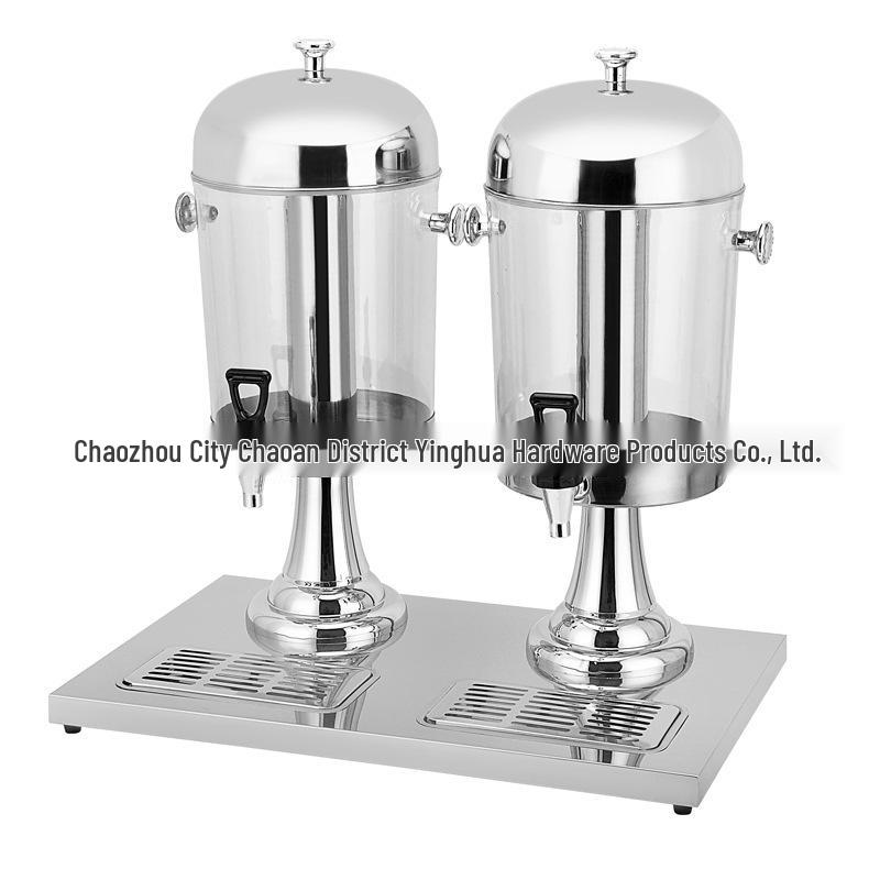 Stainless Steel Juice Dispenser Coffee & Beverage Machine - Single/Double Head