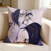 Anime SSakamoto Days TTaro Sakamoto  Square DoubleSided Printed Pillow Case Bedroom Bedside Pillow Sofa Cushion Cover