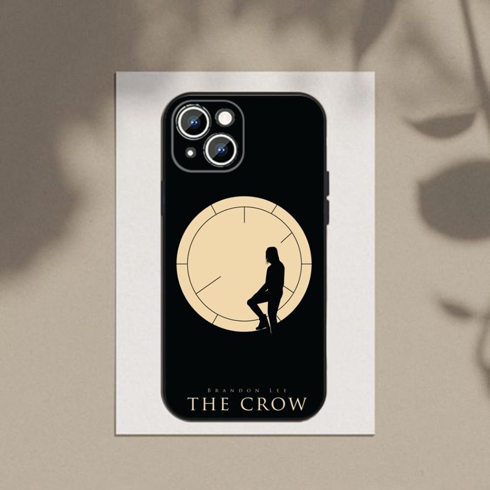 Thriller T-THE-C-CROWS  Phone Case For Apple iPhone 15,14,13,12,11,XS,XR,X,8,7,Pro,Max,Plus,mini Silicone Black Cover