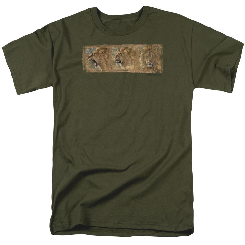 Wild Wings Lion Mood Swing T-Shirt Adult Child XXL