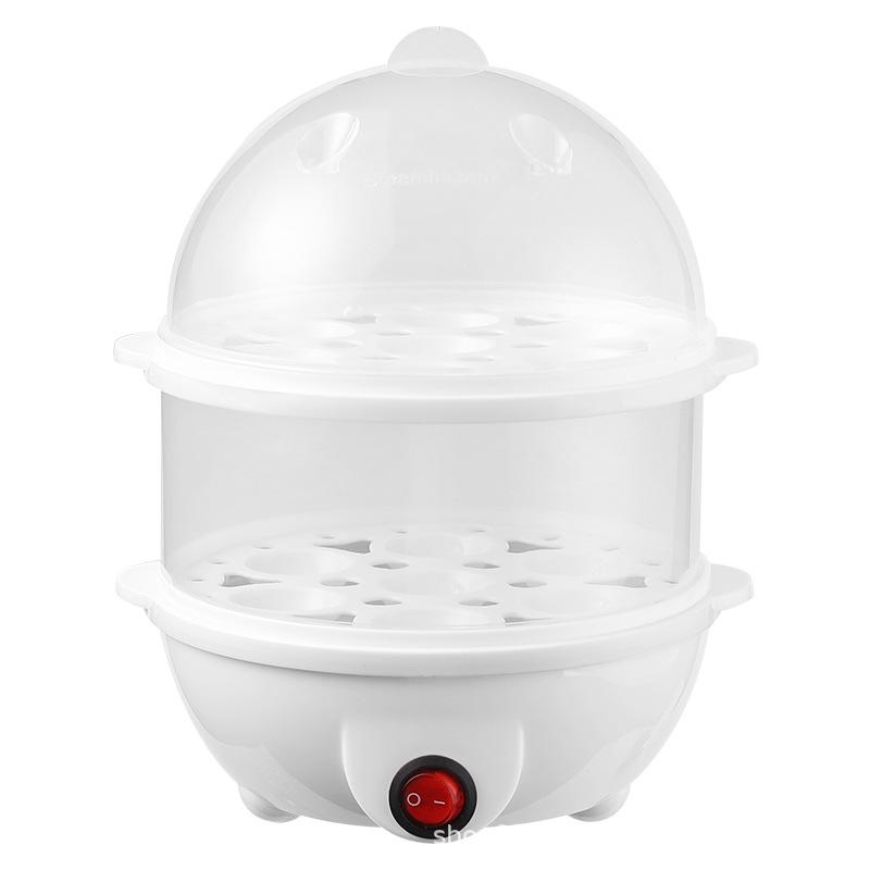 Multi-function Electric Egg Cooker Single Double Layer Egg Cooker Mini Steamer Poaching Kitchen Cooking Machine