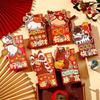 6pcs Traditional 2026 Horse Year Red Envelope Cartoon Red Packet Lucky Money Pouch  Spring Festival