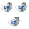 Set aus 3 Grape SS Töpfen x 12 cm Arita Ware Hasami Setomonohonpo Altgefärbt [12 (725cc)] Töpfe, Ware,
