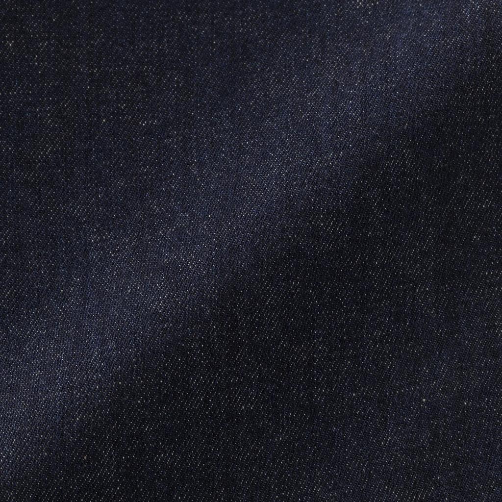 MUJI Kapok-Mischung Denim Barrel Dunkel Größe S Damen Hose, Marineblau, (BE1YFA5A)