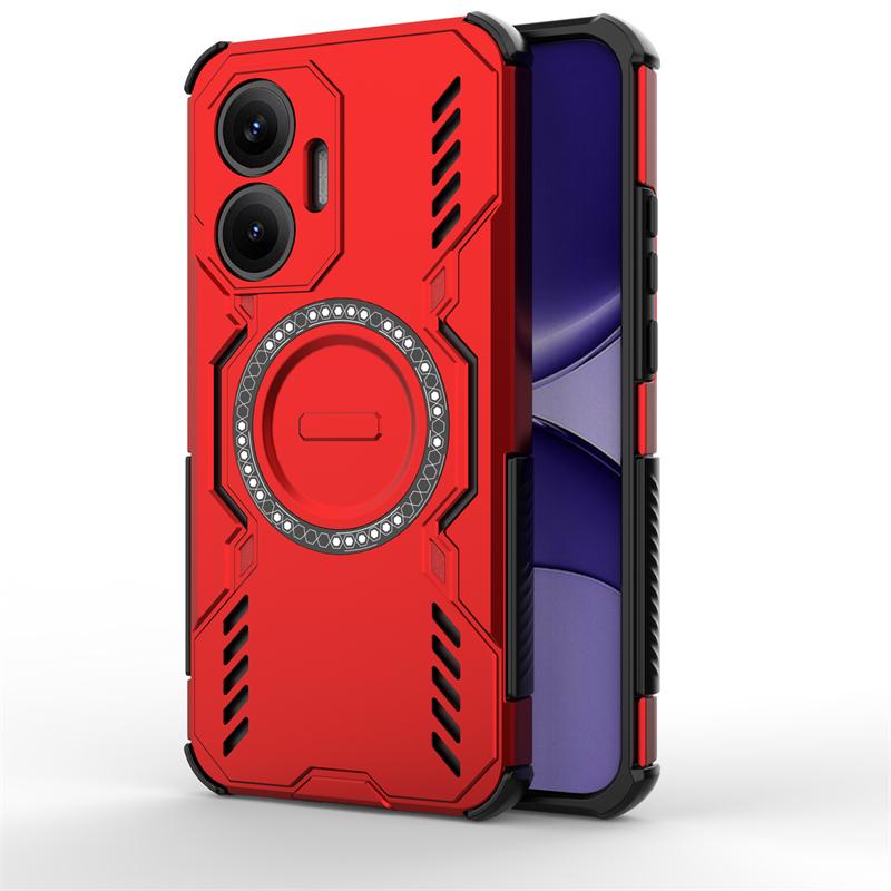 

Противоударный бронированный чехол для Xiaomi Poco F7 с магнитной адсорбцией и поддержкой беспроводной зарядки. Чехол для Poco F7 Pro / F7 Ultra / Poco F7 For Poco F7 Ultra