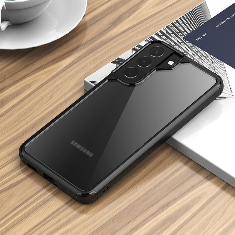 Suitable for Samsung S22 Mobile Phone Case Anti-fall Galaxy S22 Ultra Protective Case Transparent S22plus