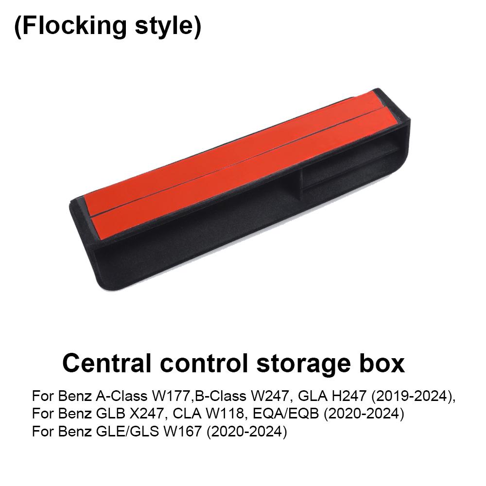 Car Central Control Storage Box Trim For Mercedes Benz A B CLA GLB GLA GLE Class W177 W247 C118 X247 H247 W167 EQA EQB -2024