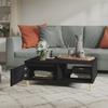 Coffee Table Black 90 X 60 X 35 Cm Particleboard