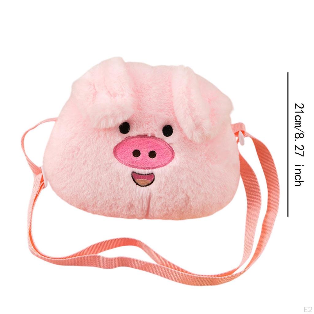 Cute Animal Shaped Crossbody Bag Adjustable Shoulder for Holiday Gift Street