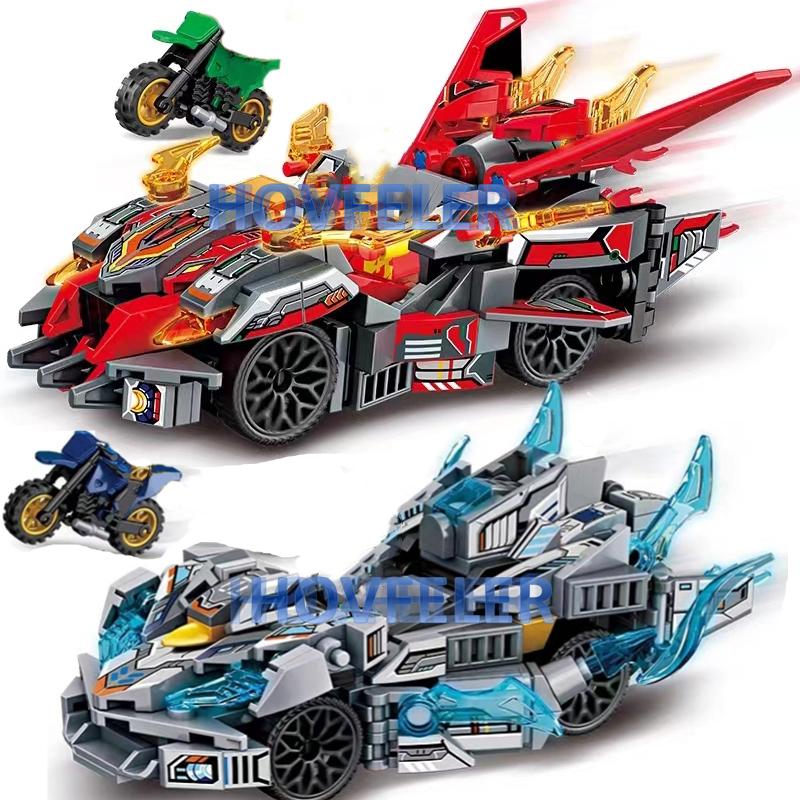 Legacys Ninjacar Automobilový Závodní Model Stavební Kostky Technické Kai Sezóna 14 Dětské Klasické Hračky Kostky Dárek pro Děti Chlapce