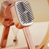 New Self Cleaning 3D Air Cushion Massager Hair Brush Airbag Massage Comb Brush Electroplated Detangling Anti Static Hairbrush