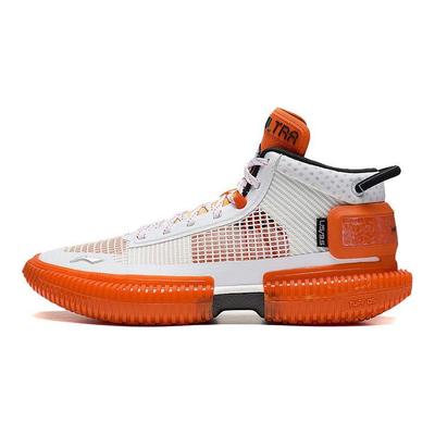 Li Ning Fang Wu 3 Εξαιρετική Απορρόφηση Κραδασμών Υποστήριξη Ελαφρύ Επαναφορά Μεσαίου Ύψους Παπούτσια Μπάσκετ Ανδρικά Παπούτσια Μπάσκετ Κανονικό-Λευκό ABFS011-9