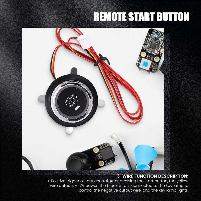 BB-Universal Car Keyless Remote Start/Stop Entry Push Button Car Part