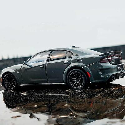1:32 Dodge Charger Srt Hellcat Alloy Sports Car Model Diecast Muscle Racing Vehicles Car Model Simulation Sound Light Kids Gifts