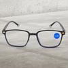 2Pcs Fashion Reading Glasses For Men Women Anti Blue Light Reading Eyelasses Lightweight Frames Glasses