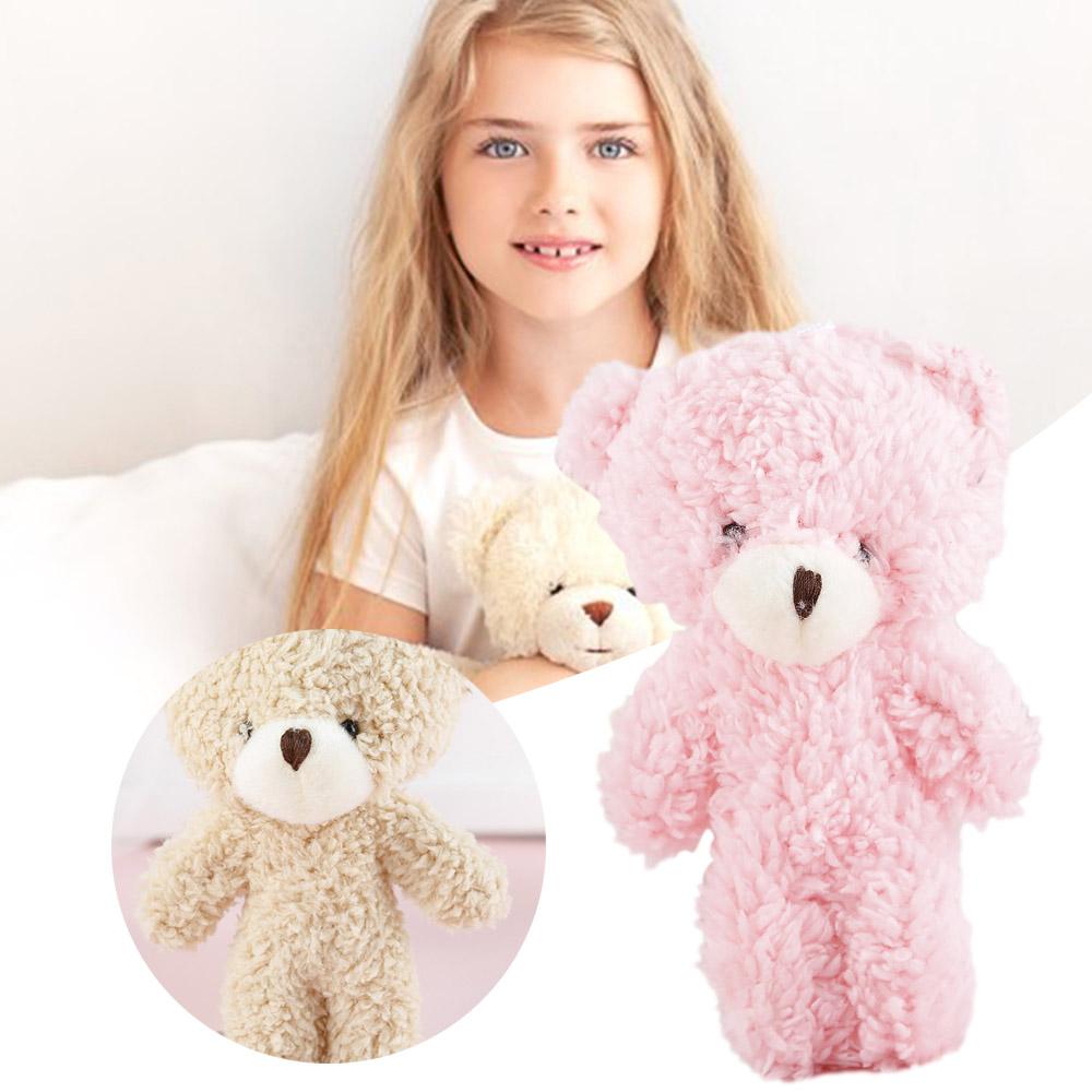 1PC Mini Stuffed Bear Plush Toy Keychain Stuffed Animal Doll Toy For Girls Gifts