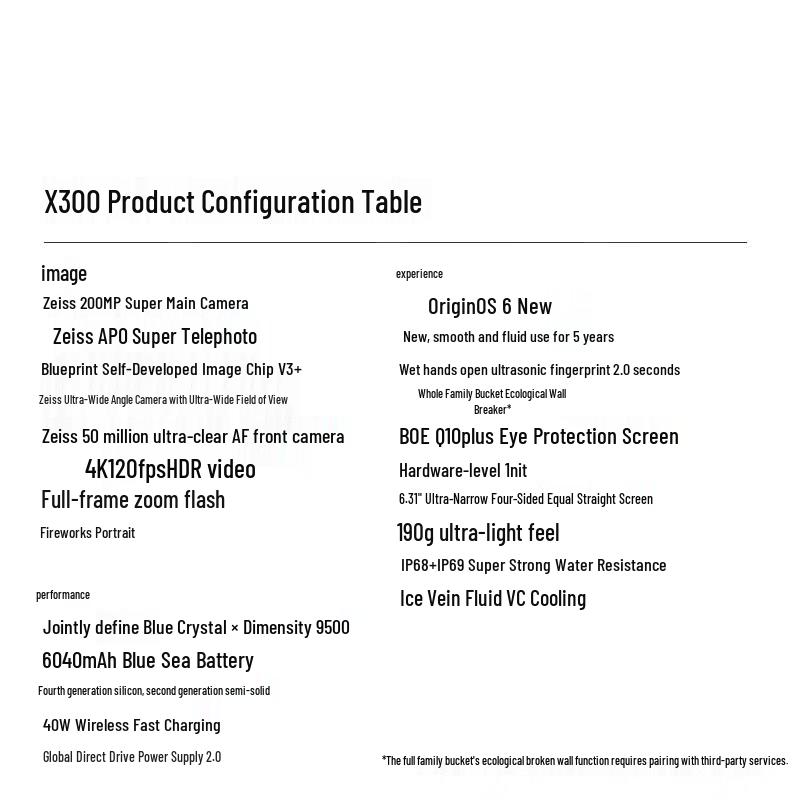 vivo X300 AI Smartphone (CN version)