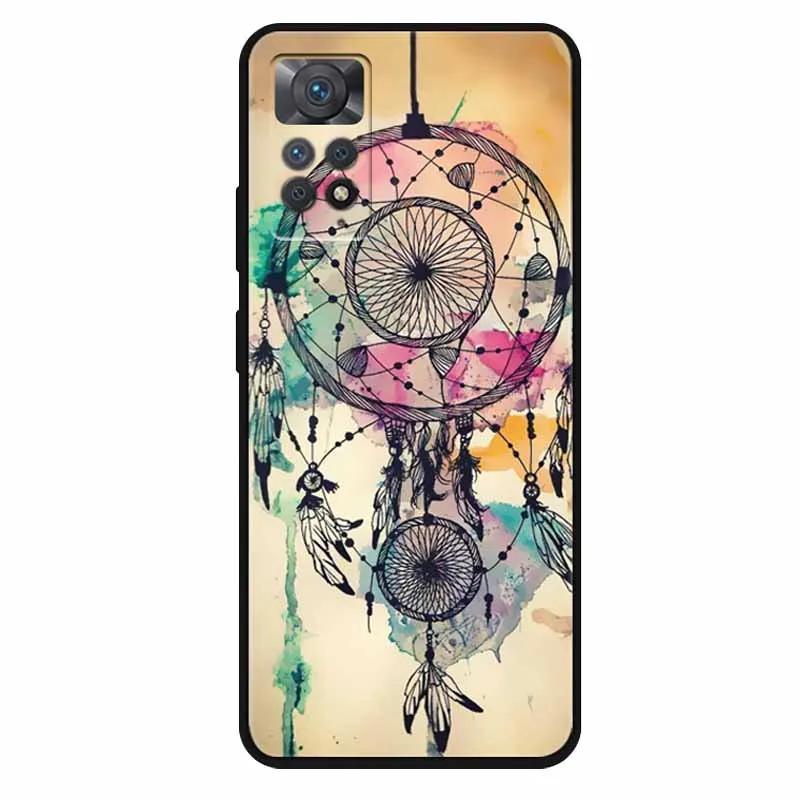 Funda For Xiaomi Redmi Note 11 Pro 5G Case Cool Space Soft Silicone TPU Covers For Xiaomi Redmi Note 11Pro 5G Wolf Protect Shell