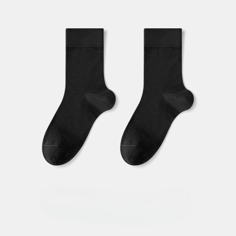 

Носки Мужские Антизапах Влагоотводящие Носки до середины икры Весенне-летние Тонкие Сетчатые Носки Хлопковые Спортивные и Повседневные Хлопковые Носки Деловые Носки 1 pair чёрный