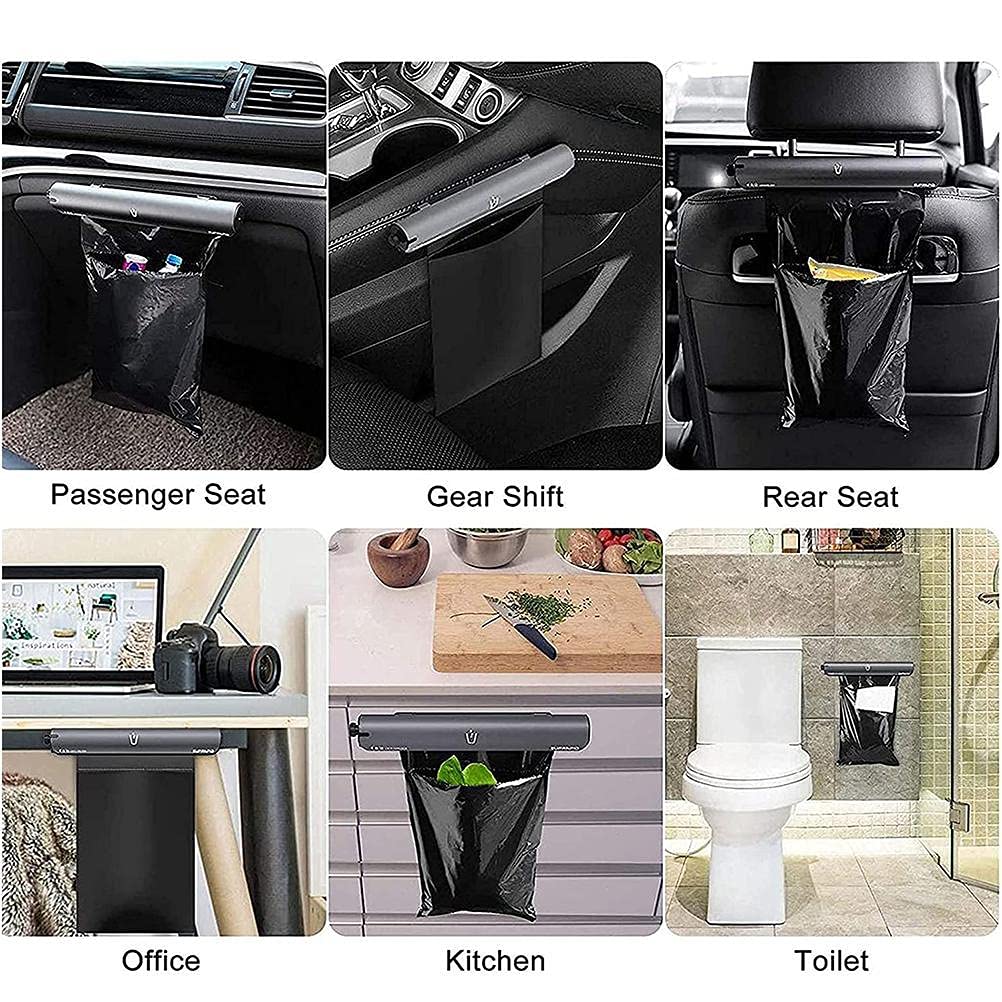 J-ouuo Car Trash , Car Garbage Bag, Foldable, Large Capacity, Car Holder, Car Storage