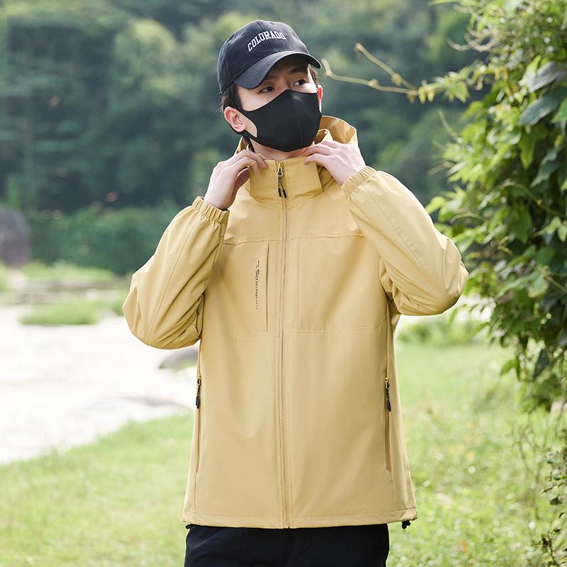 

2024 Осень/Зима Ветрозащитный Водонепроницаемый Дышащий Альпинистский Комплект 3-в-1 для Пары для Активного Отдыха S